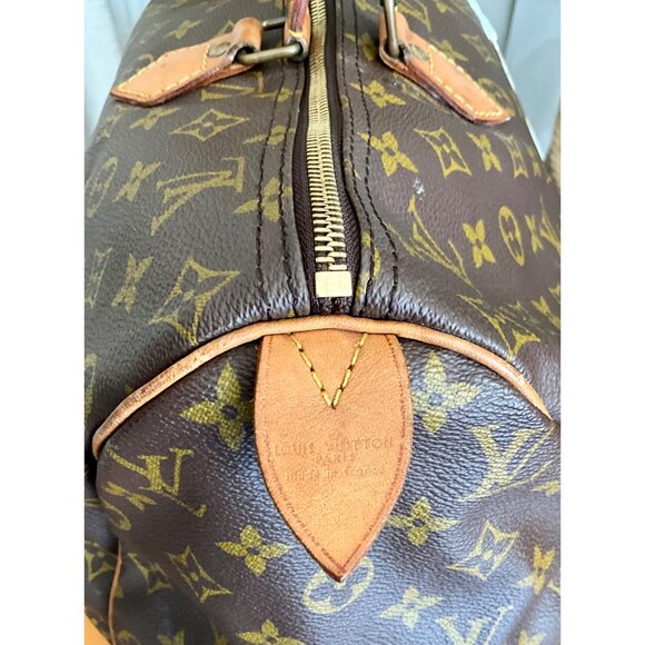 LOUIS VUITTON MONORGRAM SPEEDY 40 - Picture 5 of 10
